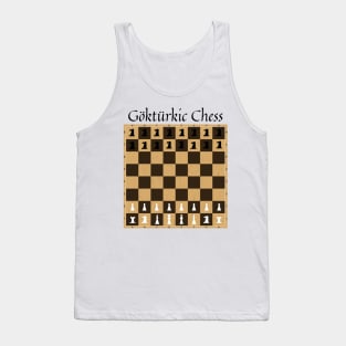 Gokturkic Chess Tank Top